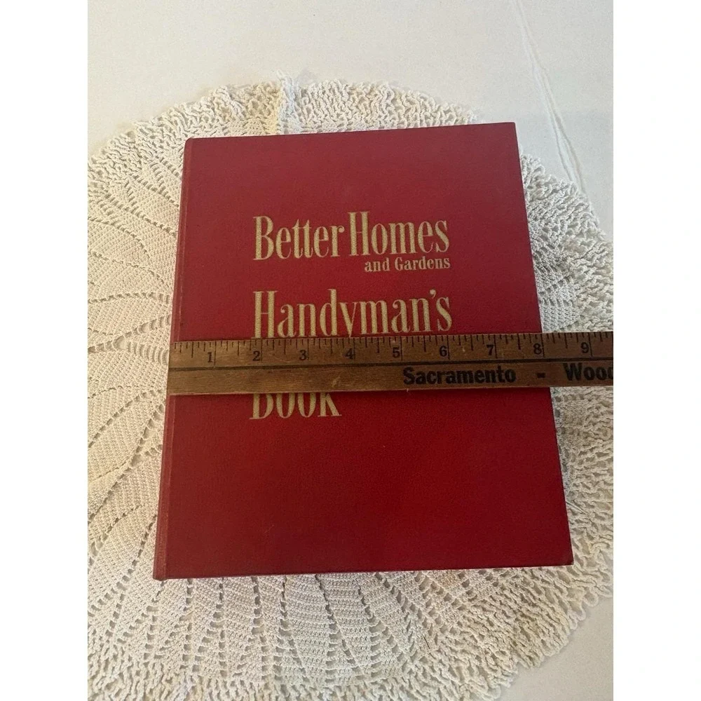 VTG Handyman's Book Lot:2 Better Homes and Gardens 5 Ring 1st&4th.Sears Wiring.